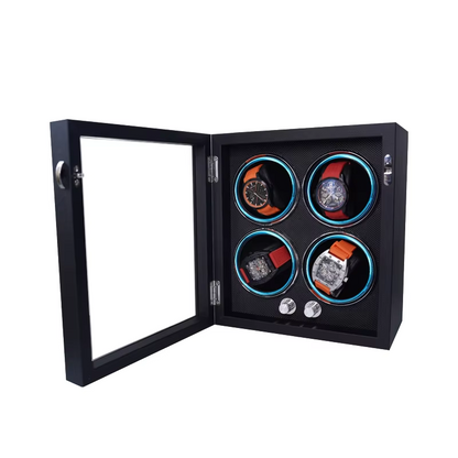Embers Watch box 1 2 4 slots watch winder for automatic watches With Ambient Lighting