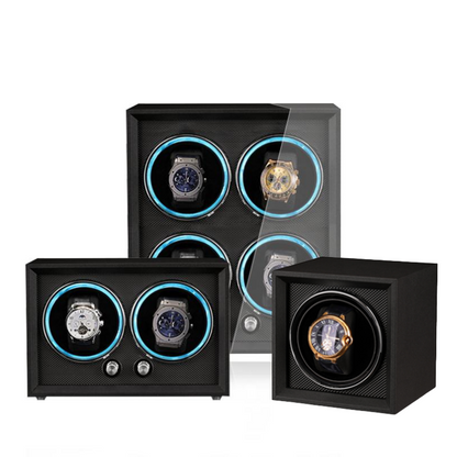 Embers Watch box 1 2 4 slots watch winder for automatic watches With Ambient Lighting